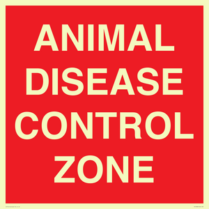 ANIMAL DISEASE CONTROL ZONE